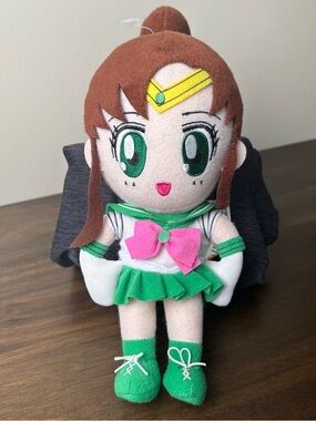 Toei Animation Sailor Moon Sailor Jupiter 9in Plush Doll Great Eastern Ent.